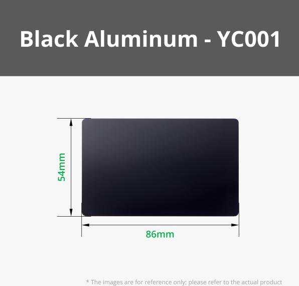 Image du produit Bambu Lab - Black Aluminium Office Card