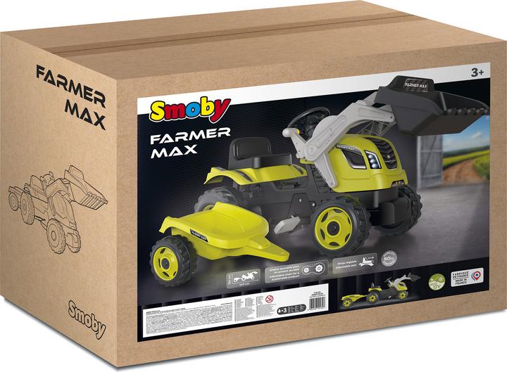 Immagine prodotto Smoby Farmer Max + Trailer