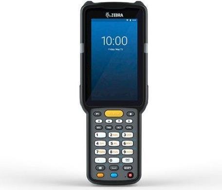 Produktbild Zebra MC3300x Handheld Mobile Computer 10,2 cm (4 Zoll) 800 x 480 Pixel Touchscreen 375 g Schwarz (1D-Barcodes)