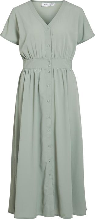Vila Kurzarm Midikleid (42)