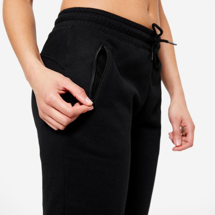 Actual product image Domyos Jogging trousers ladies slim - black (W26/L30)