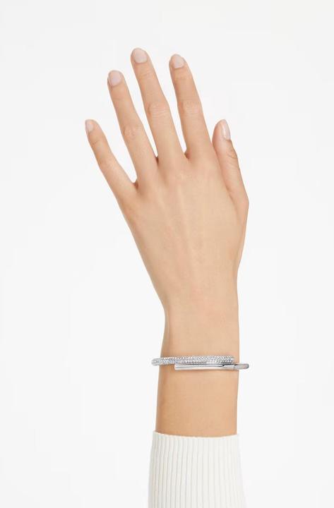 Actual product image Swarovski Dextera Bangle White (17.30 cm, Swarovski Metal)