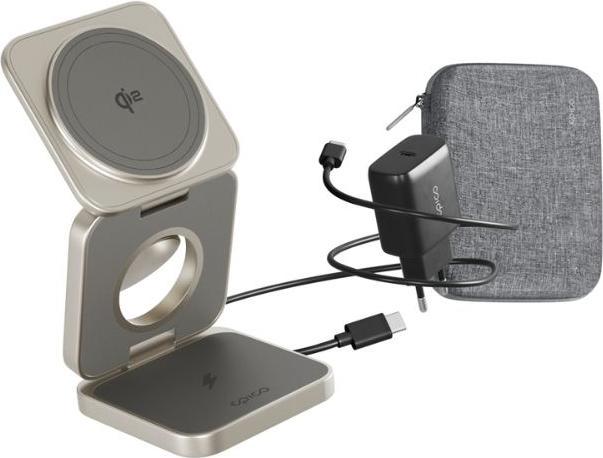 Actual product image Epico UltraBase EF55 Qi2 3in1 Fold Charging Stand (30 W)