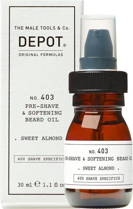 Immagine prodotto Depot No. 403 Pre-Shave & Softening Beard Oil 30ml (30 ml)