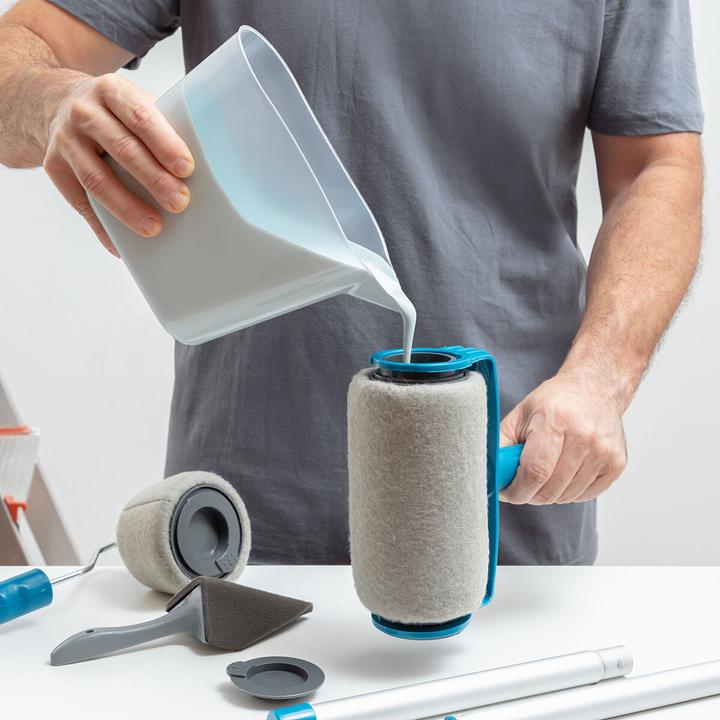 Produktbild InnovaGoods Set mit Farbrollern (20 cm)