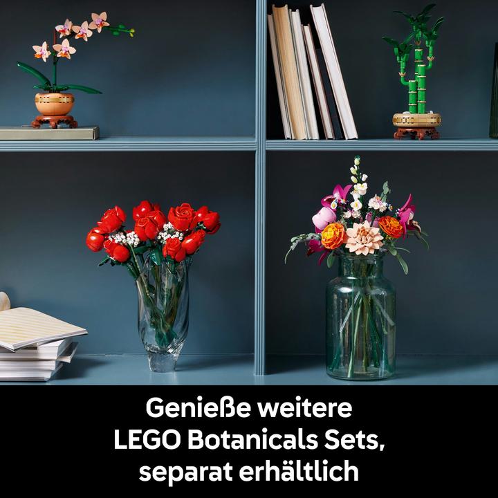 Actual product image LEGO Schöner Rosafarbener Blumenstrauss (10342, LEGO Botanical, LEGO Icons)