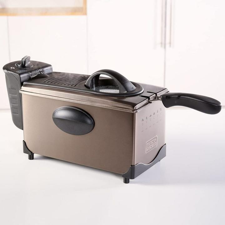 Actual product image Black & Decker Oil Fryer Black+Decker BXAFO1200E (2100W)