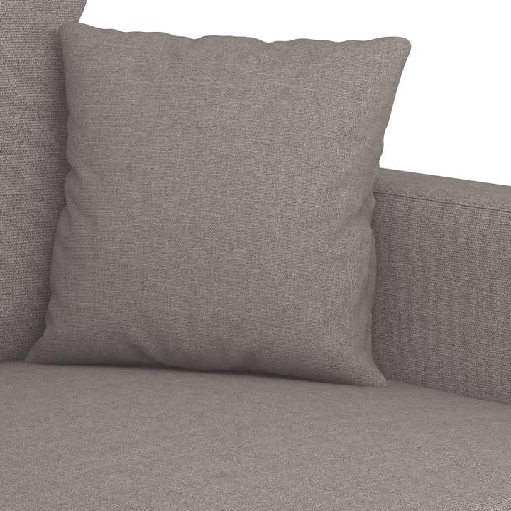 Produktbild VidaXL 2-Sitzer-Sofa Taupe 140 cm Stoff,Farbe: Taupe,Material (2-Sitzer)