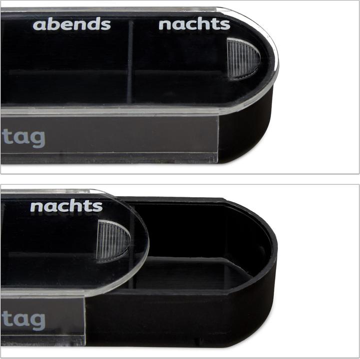Actual product image Relaxdays Pill Box