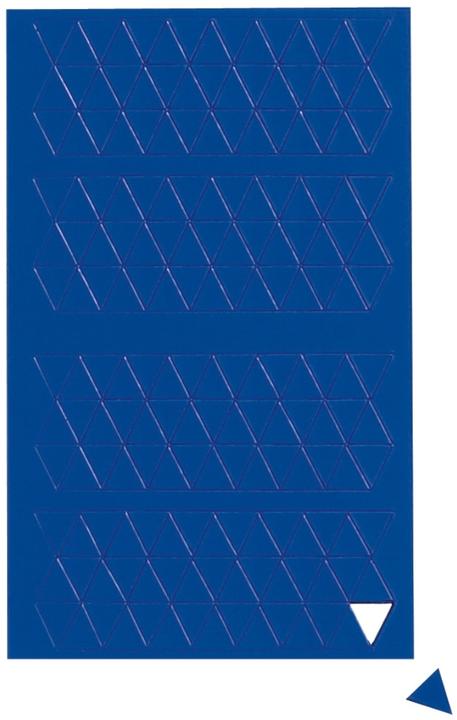 Productafbeelding Maul Magnetische symbolen driehoek 10x10mm blauw PU=180 stuks