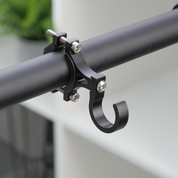 Immagine prodotto OEM Bicycle accessory Hook for shopping for bike / scooter aluminum FS366-004 black