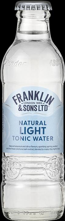 Actual product image Franklin & Sons Premium Light Tonic Water (4 x 20 cl)