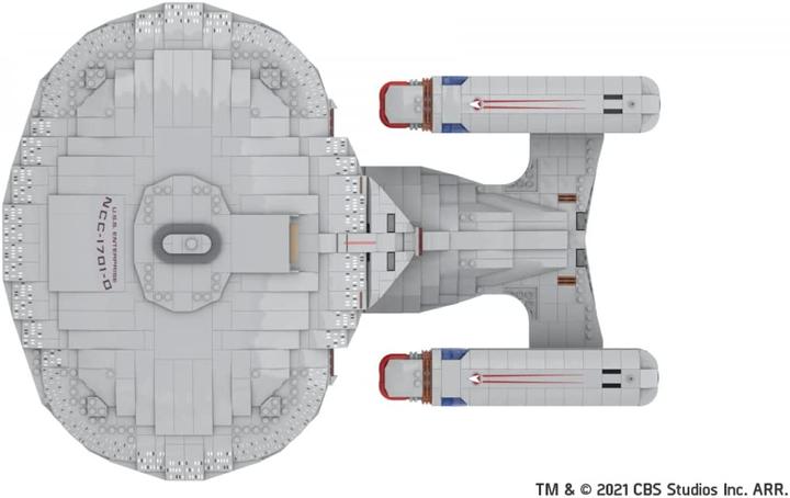 Produktbild Blue Brixx Star Trek USS Enterprise NCC-1701-D