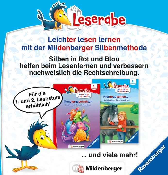 Actual product image Ravensburger Leserabe - 2. Lesestufe: Auf heisser Spur - Die Detektive von London (German, Barbara Laban, Marc-Alexander Schulze, 2025)