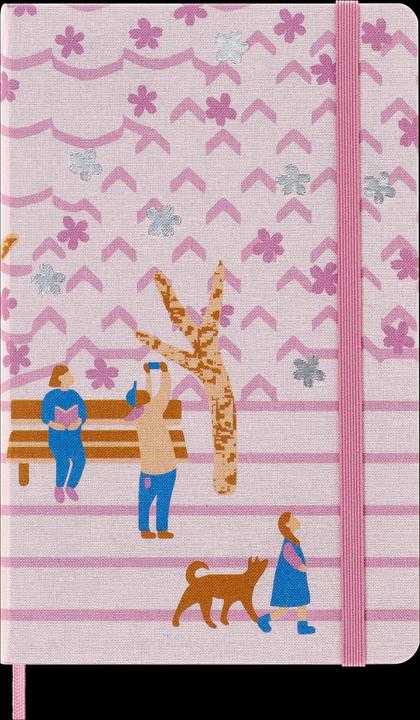 Image du produit Moleskine Sakura (13 x 21 cm, À rayures, Couverture rigide)