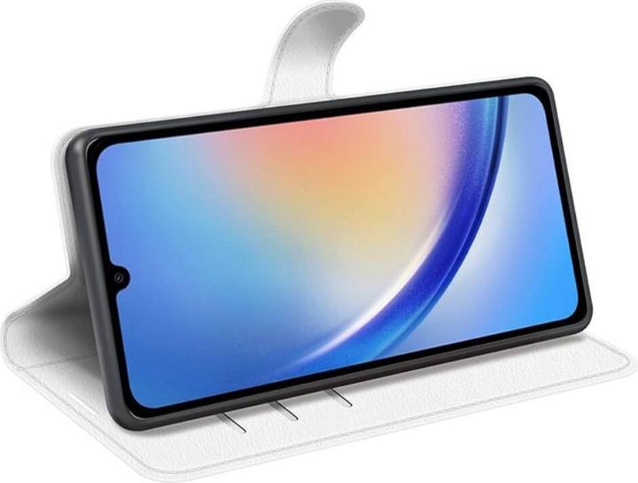 Immagine prodotto Cover-Discount Galaxy A35 - Custodia in pelle bianca (Samsung Galaxy A35)