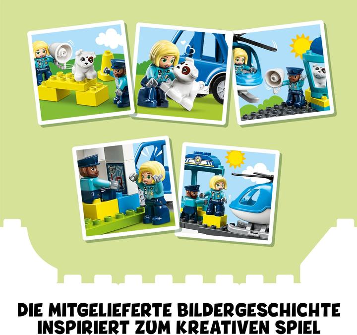 Produktbild LEGO Polizeistation mit Hubschrauber (10959)