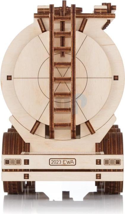 Produktbild Eco Wood Art 3D Holz Modellbausatz - Tankauflieger für Road King Stattelschlepper