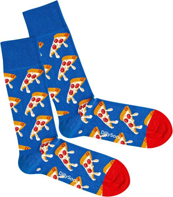 Actual product image DillySocks Pizza Drip (Single pack, One size)