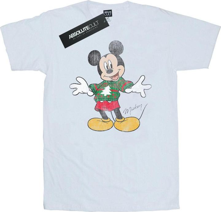 Disney Mickey Mouse Christmas Jumper TShirt (3XL)