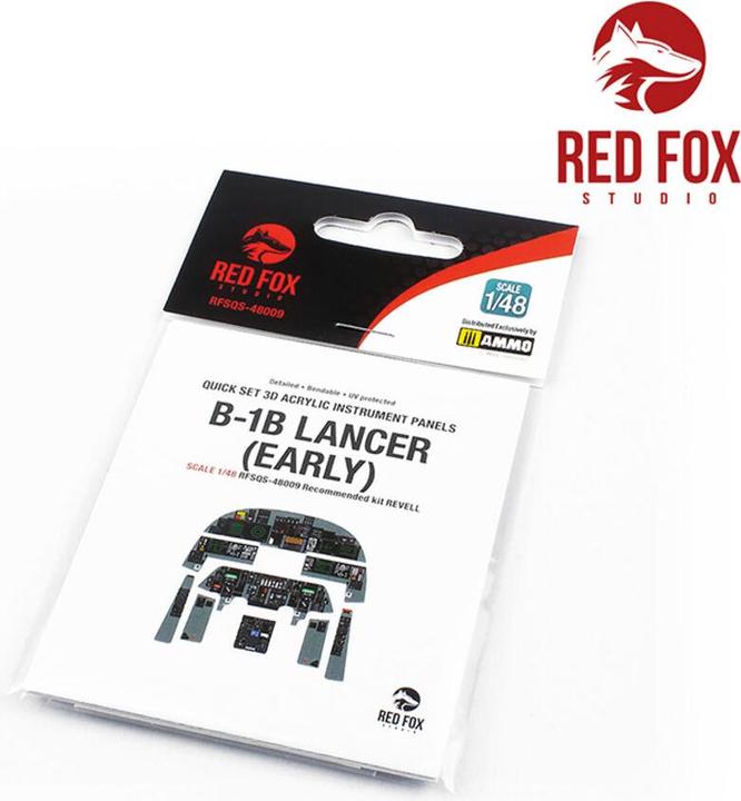 Image du produit 1/48 Rockwell B-1B Lancer (Early) (pour kit Revell)