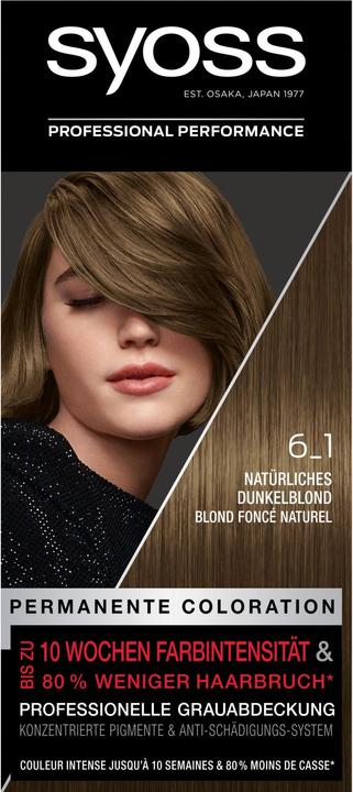 Produktbild Syoss Permanente Coloration (6_1 Natürliches Dunkelblond)