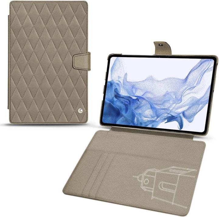Actual product image Noreve Leather wallet with horizontal flap (Galaxy Tab S8 Ultra)