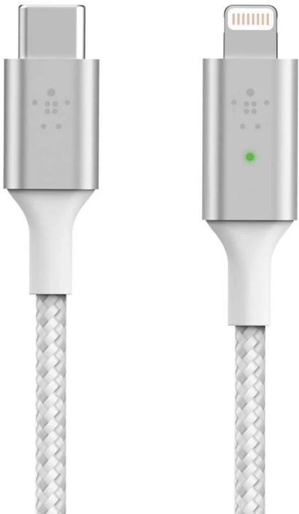 Actual product image Belkin USB charging cable Boost Charge LED USB-C - Lightning 1.2 m (1.20 m, USB 3.2 Gen 1)