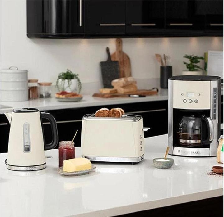 Actual product image Russell Hobbs Filter coffee maker Luna Stone Silver / Stone Gray (EU plug)