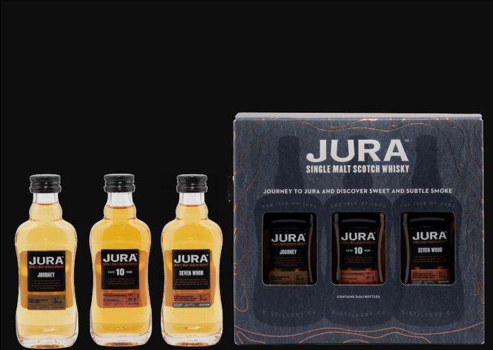 Actual product image Isle of Jura Single Malt Mini Set Collection 3 x 5cl (Single Malt, Scotch whisky, 3 x 5 cl)