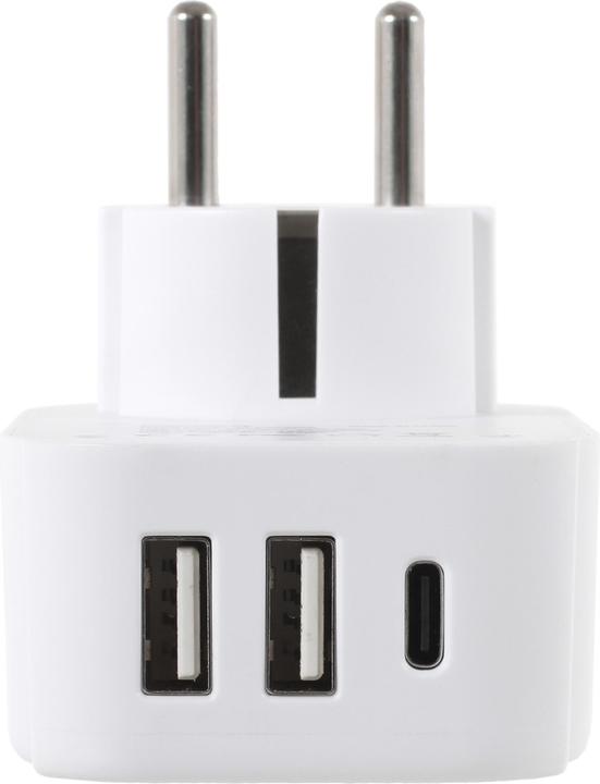 Produktbild Lifeventure World to Europe Travel Adaptor with USB (& USB C)