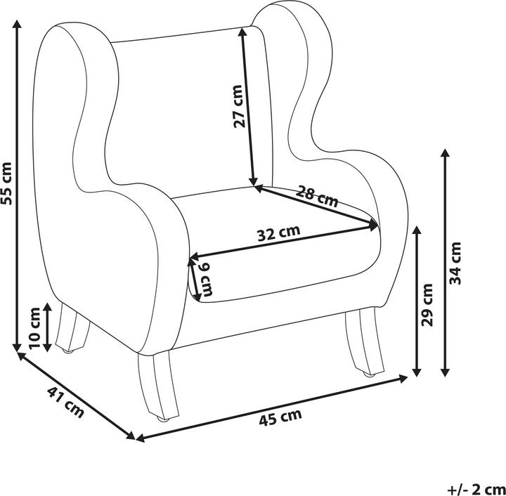 Actual product image Beliani Farum (Child armchair)