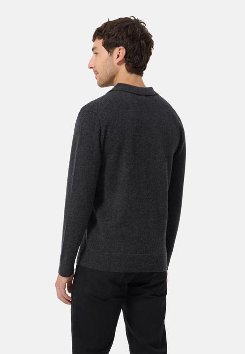 Produktbild Cash-Mere Kaschmir Poloshirt Langarm (M)