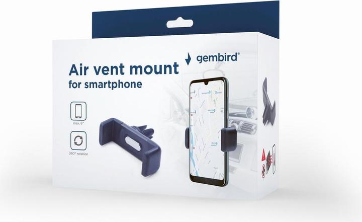 Produktbild Gembird TA-CHAV-01 Halterung Passive Halterung Handy/Smartphone Schwarz