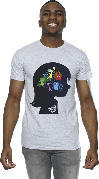 Produktbild Disney Inside Out Head Silhouette TShirt (5XL)