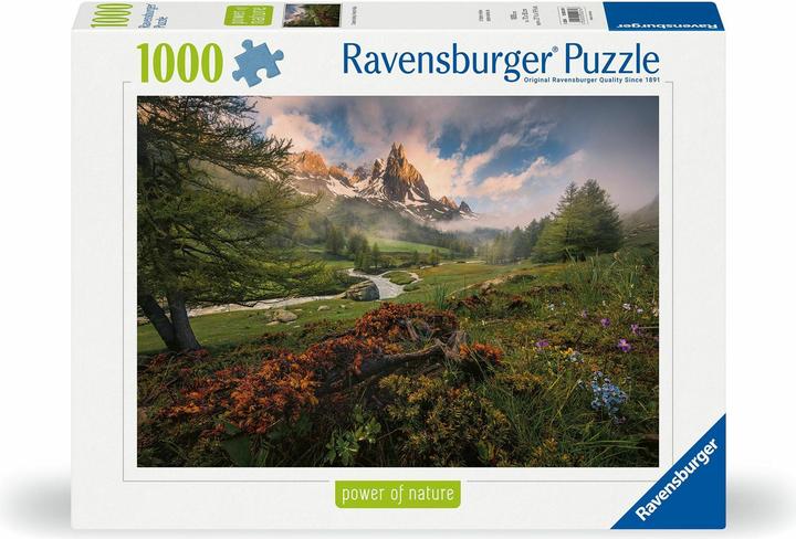 Ravensburger Malerische Stimmung im Vallée de la Clarée, Französischen Alpen (1000 Teile)