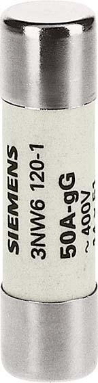 Produktbild Siemens Keramiksicherung MT 16A 500V AC 14x51mm 3NW6105-1 (16 A)