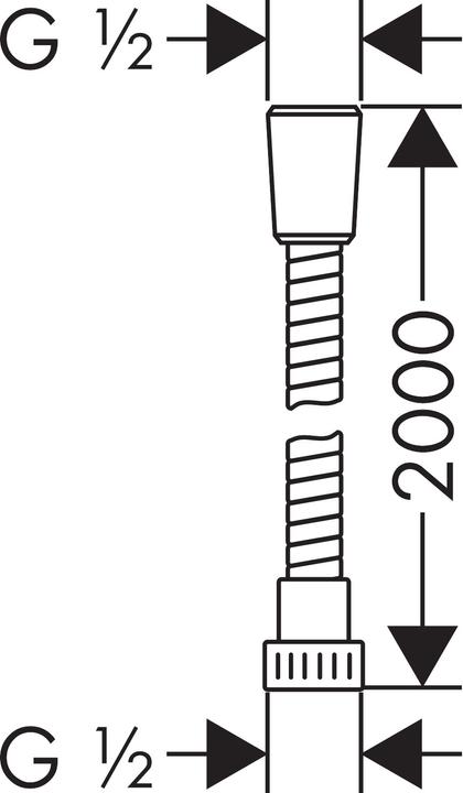 Produktbild hansgrohe Metaflex (200 cm)