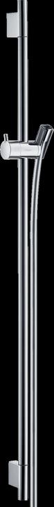 Actual product image hansgrohe Unica shower rod S Puro 90 cm with Isiflex shower hose 160 cm