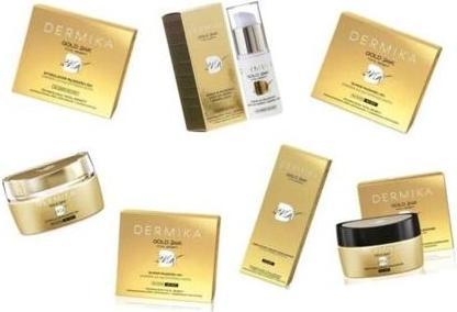 Actual product image Dermika Gold 24K Total Benefit Day & Night Creams, Eye Cream, Cream Mask (50 ml, Day + Night)