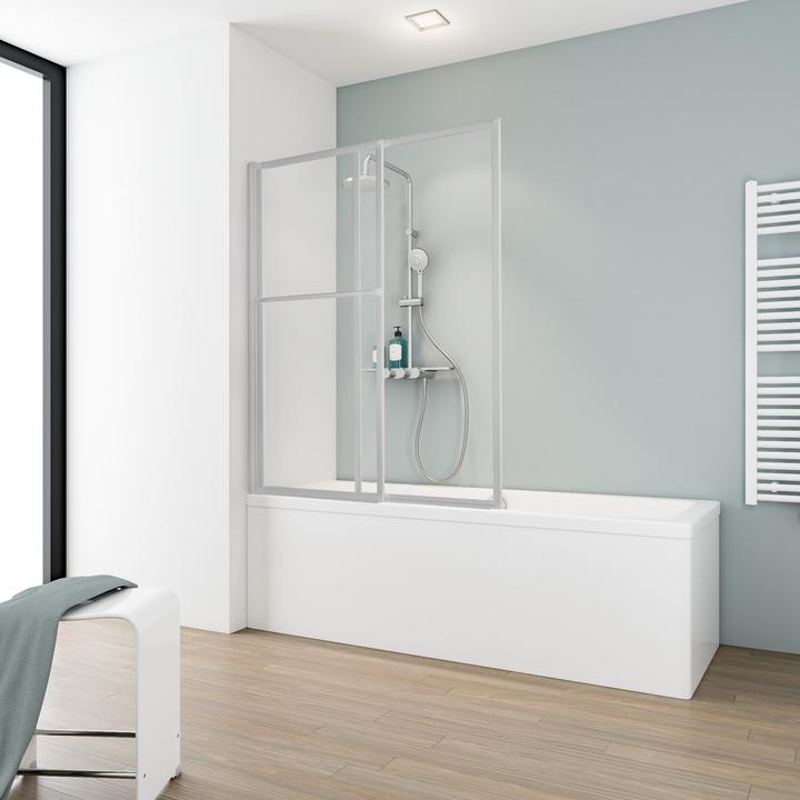 Actual product image Schulte Extendable folding bath screen