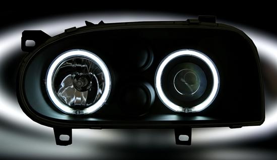 Image du produit Eagle Eyes VW Golf 3 - Phares Ccfl Angel Eyes ()