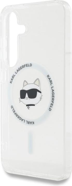 Immagine prodotto Karl Lagerfeld HC Magnetic IML Metal Choupette Head case for Samsung Galaxy S25 Plus white (Samsung Galaxy S25+)