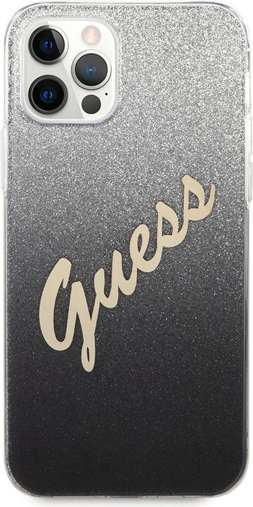 Actual product image Guess Hard cover vintage glitter (Apple iPhone 12 Pro Max)