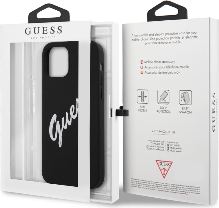 Produktbild Guess Hard Cover Silicone Vintage (Apple iPhone 12 Pro Max)