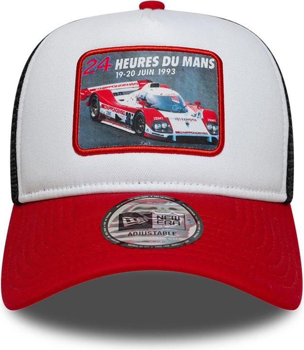 Actual product image New Era A-Frame Mesh Trucker Cap 24H Rennen Von Le Mans Rot (One size)