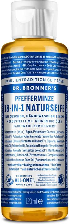Dr. Bronner's Liquid Soap (Flüssigseife, 120 ml)