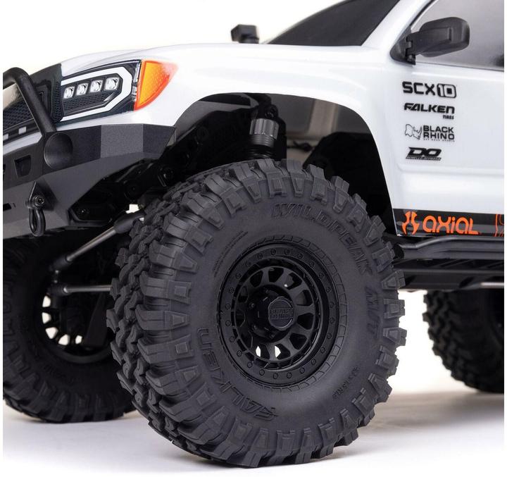 Image du produit Axial Scale Crawler SCX10 III Base Camp ARTR, Blanc (Presque prêt à être conduite)
