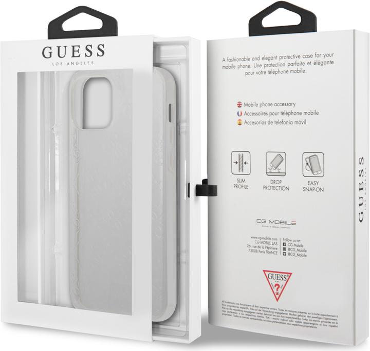 Produktbild Guess Soft Cover 3D Raised (Apple iPhone 12 Pro Max)