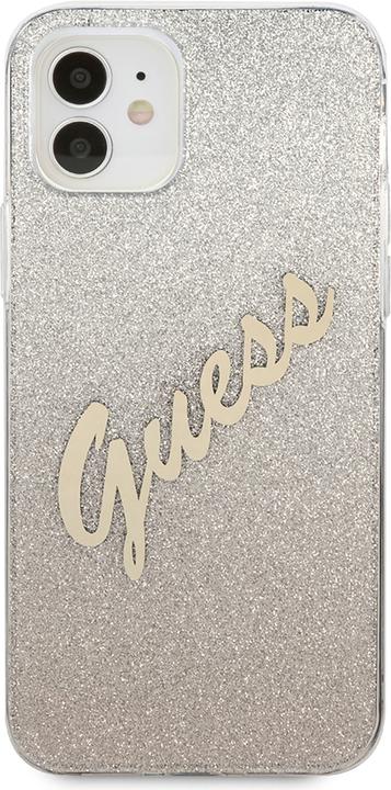 Image du produit Guess Couverture rigide Vintage Glitter Gradient (Apple iPhone 12 mini)